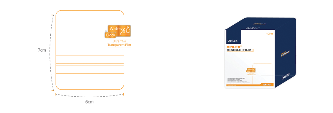 Opilex® Innocare Visible Film 패키지 이미지